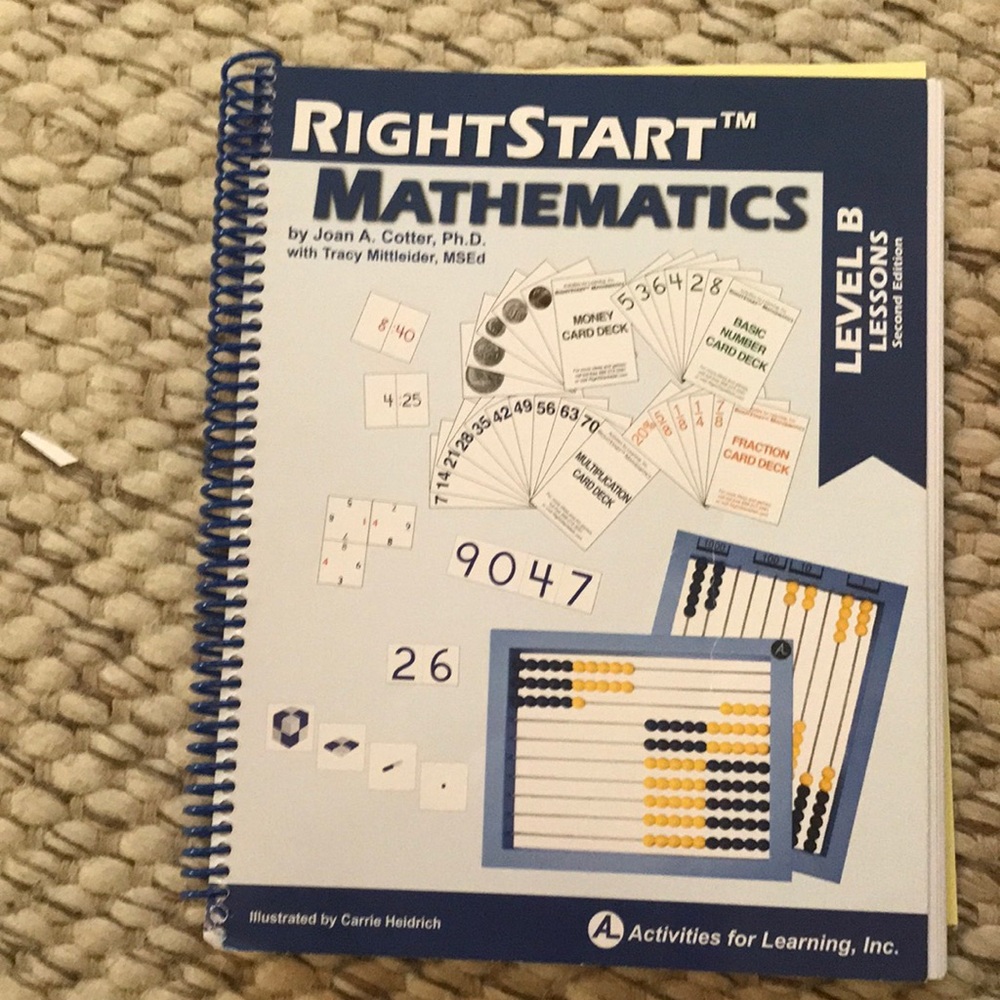 Right start math level B second edition